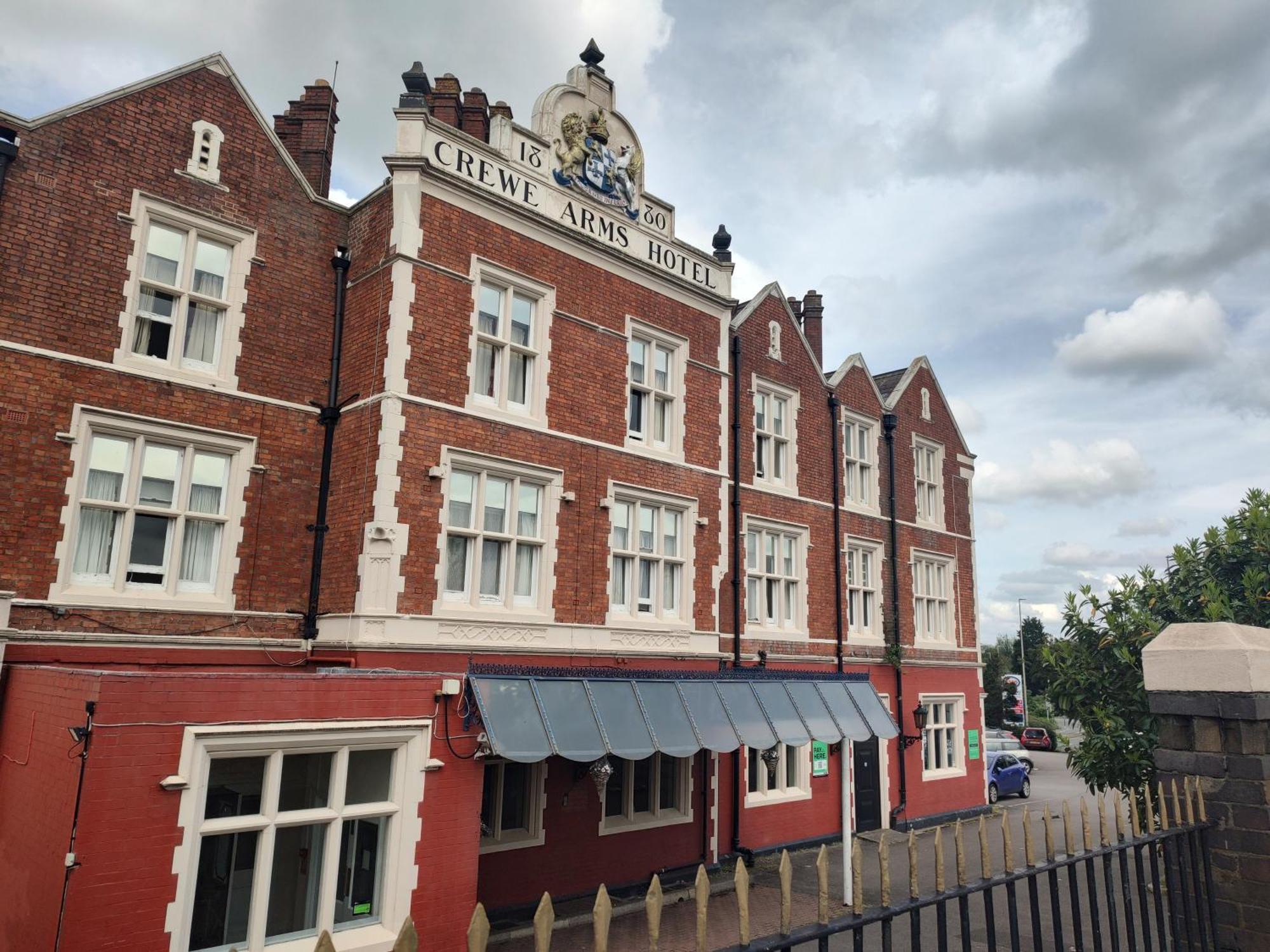 Best Western Crewe Arms Hotel Exterior foto
