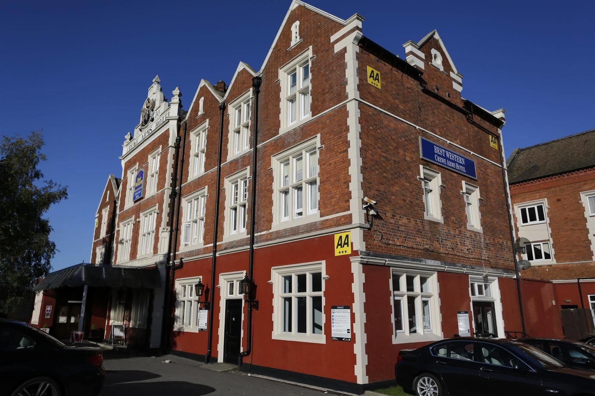 Best Western Crewe Arms Hotel Exterior foto